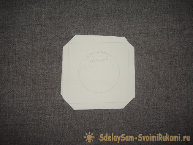 Туннель-куб Зимний пейзаж