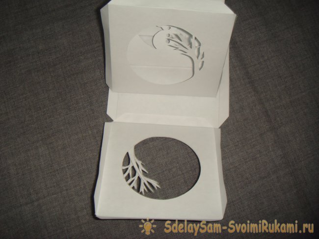 Туннель-куб Зимний пейзаж