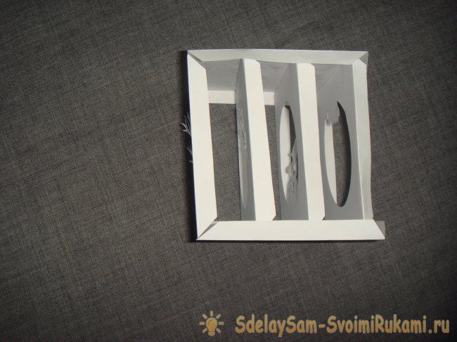 Туннель-куб Зимний пейзаж