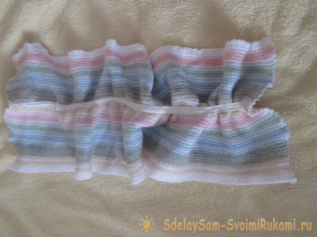 Шьем сами удобный шарф для ребенка