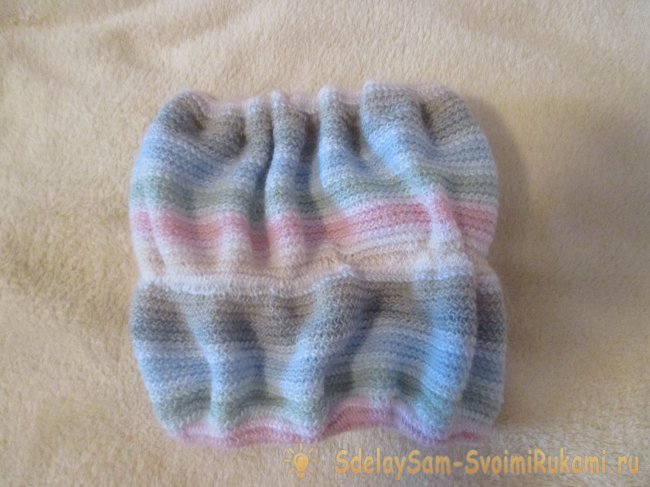 Шьем сами удобный шарф для ребенка