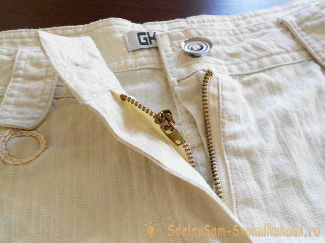 Детский сарафан из маминых брюк