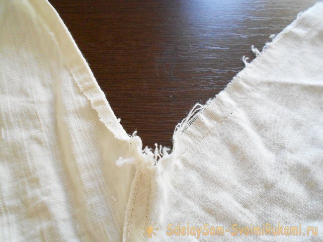 Детский сарафан из маминых брюк