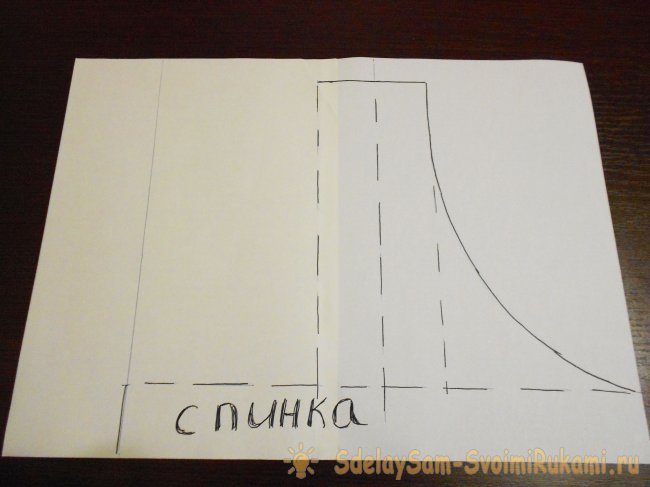 Детский сарафан из маминых брюк