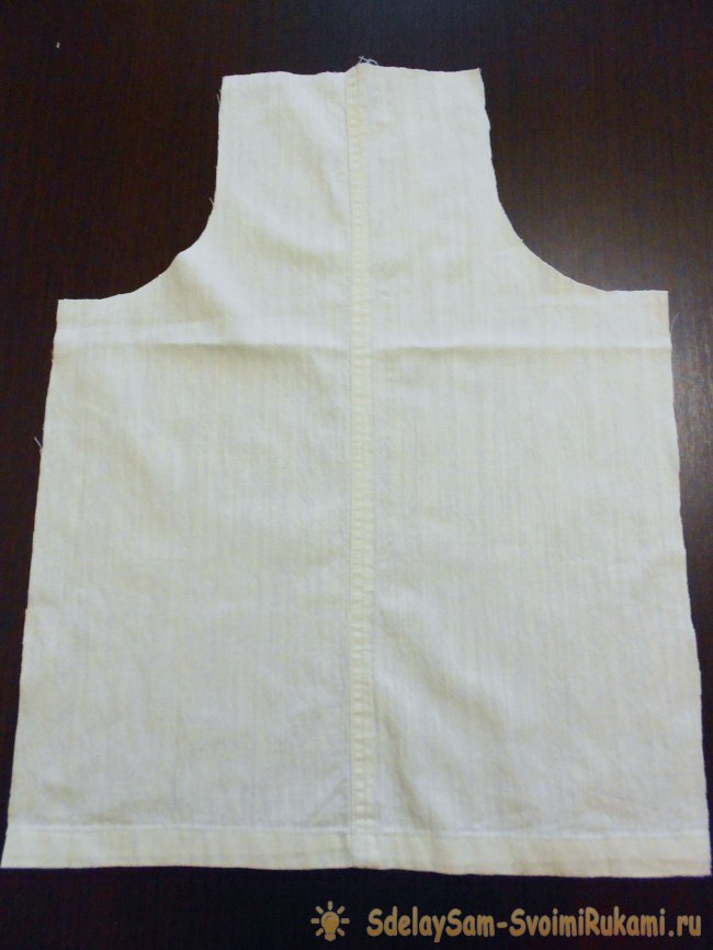 Детский сарафан из маминых брюк