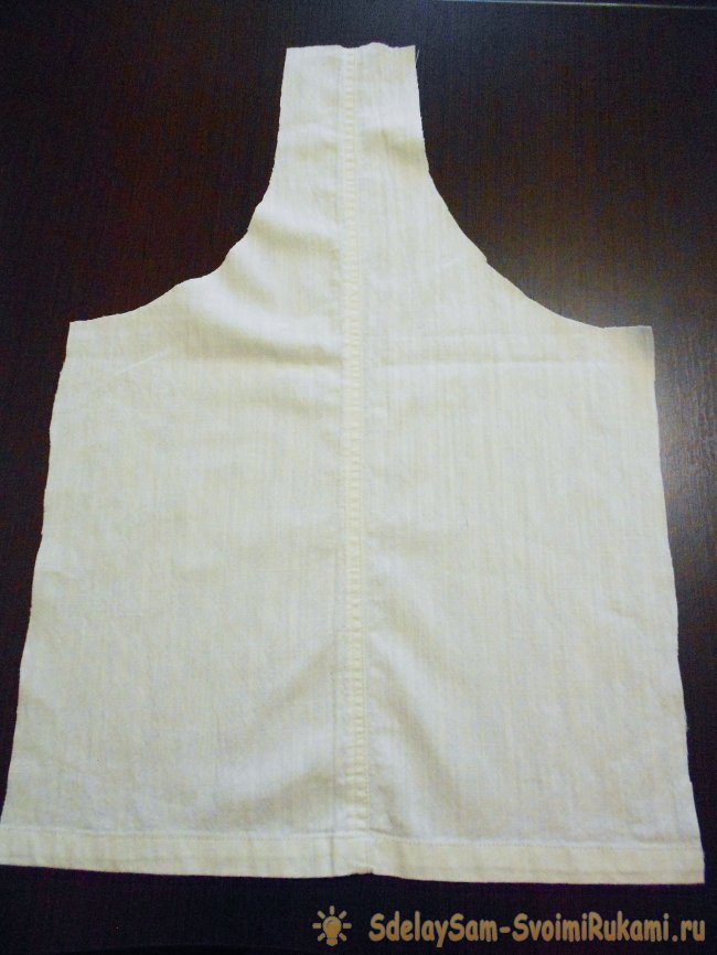 Детский сарафан из маминых брюк