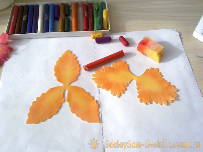 Орхидея — новогоднее украшение для волос