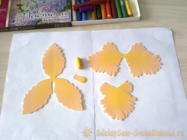 Орхидея — новогоднее украшение для волос