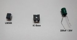 Простой усилитель на микросхеме LM386