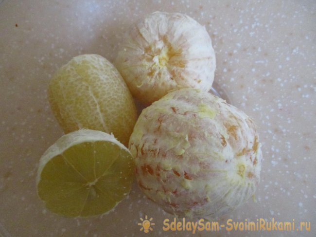 Праздничный дуэт блинчики с цитрусовым эскортом