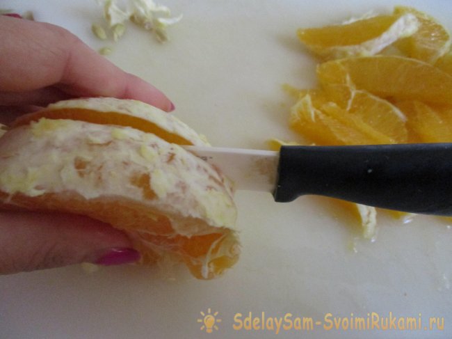 Праздничный дуэт блинчики с цитрусовым эскортом