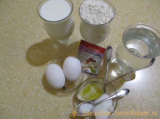 Праздничный дуэт блинчики с цитрусовым эскортом