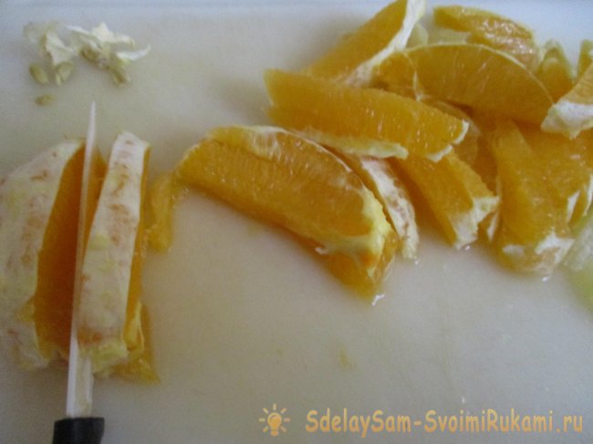 Праздничный дуэт блинчики с цитрусовым эскортом