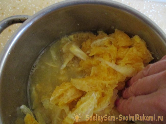 Праздничный дуэт блинчики с цитрусовым эскортом