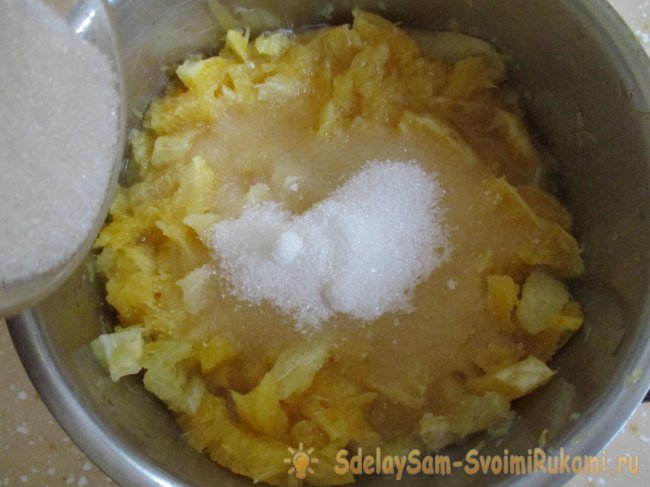 Праздничный дуэт блинчики с цитрусовым эскортом