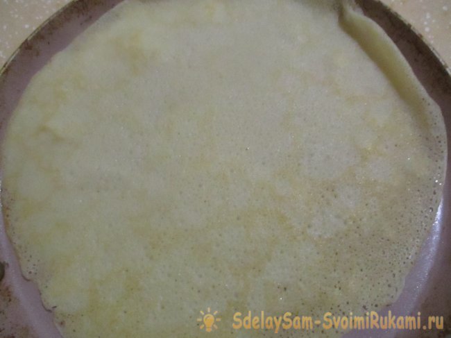 Праздничный дуэт блинчики с цитрусовым эскортом