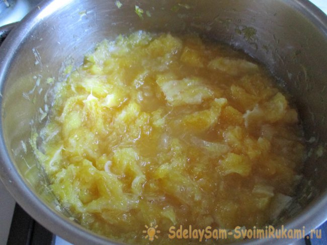 Праздничный дуэт блинчики с цитрусовым эскортом