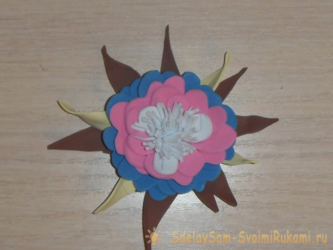 Декорирование ободка для девочки