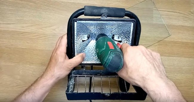 Переделка галогенного прожектора в светодиодный