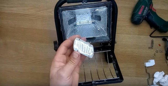 Переделка галогенного прожектора в светодиодный