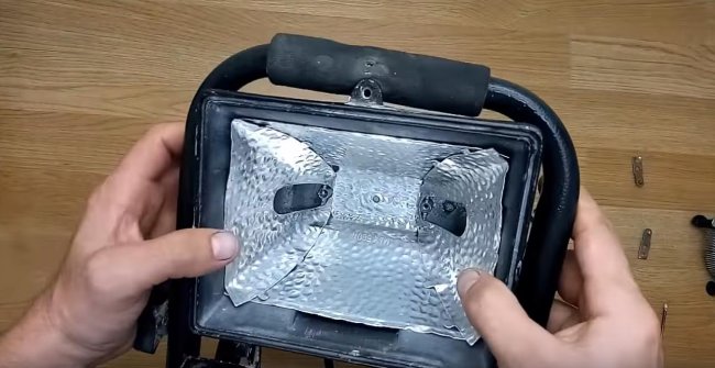 Переделка галогенного прожектора в светодиодный