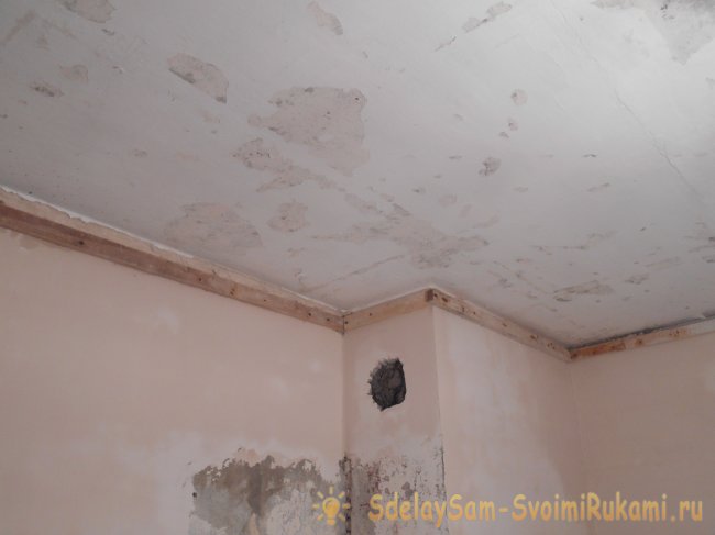 Пластиковый потолок своими руками