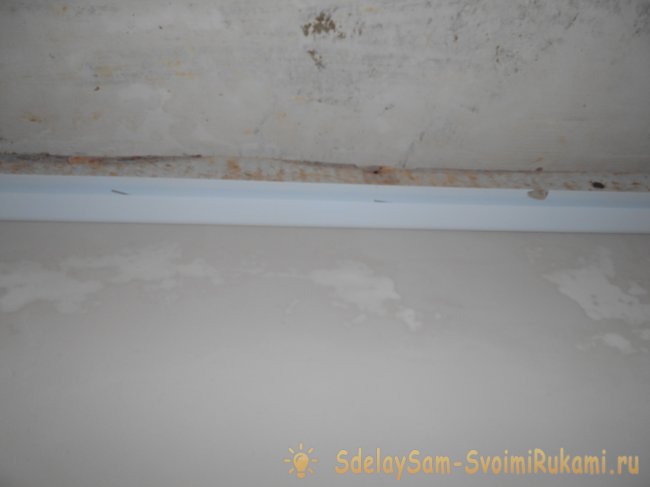 Пластиковый потолок своими руками