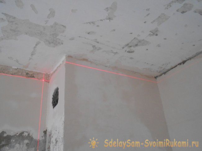 Пластиковый потолок своими руками