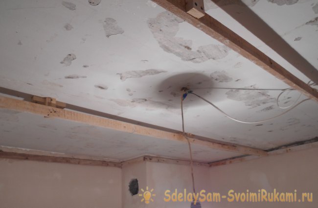 Пластиковый потолок своими руками