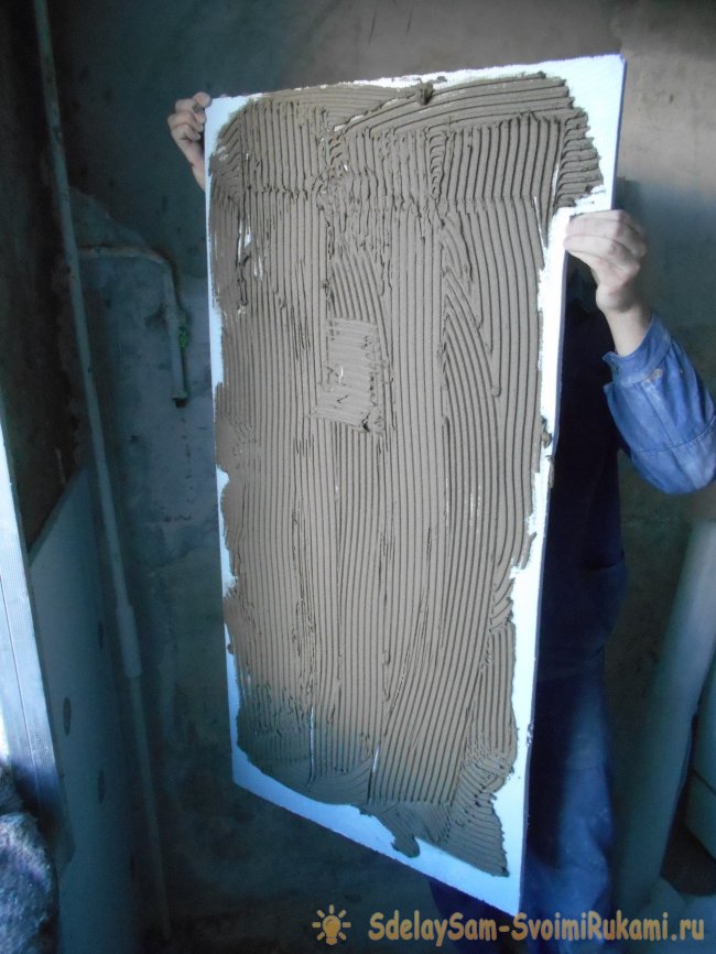 Утепление стены пенополистиролом