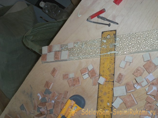 Как сделать оригинальную полку в санузле