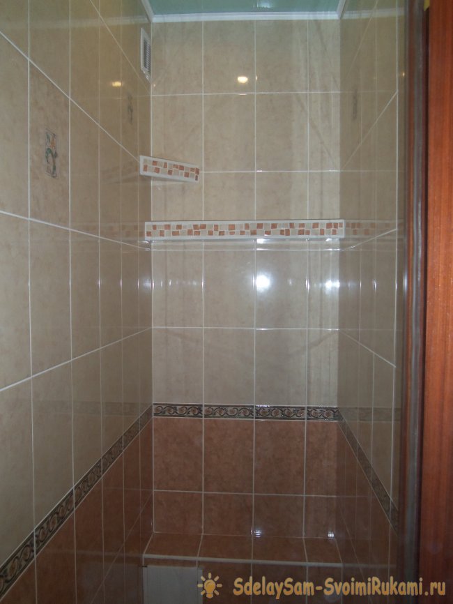 Как сделать оригинальную полку в санузле