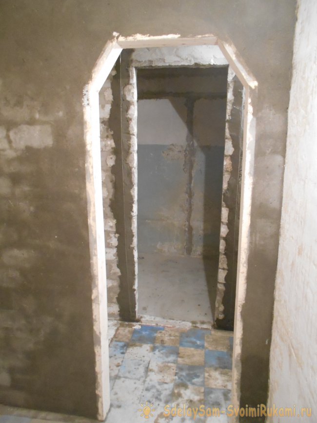 Деревянная арка