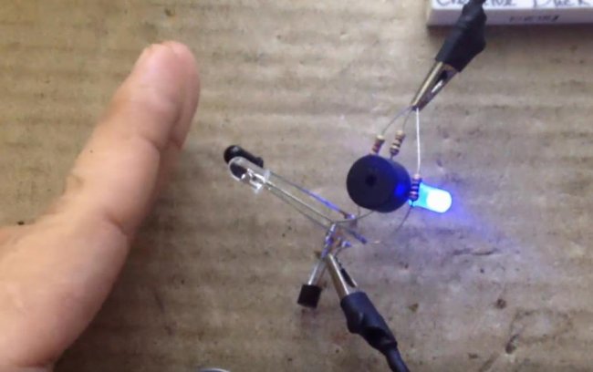 Простой инфракрасный сенсор