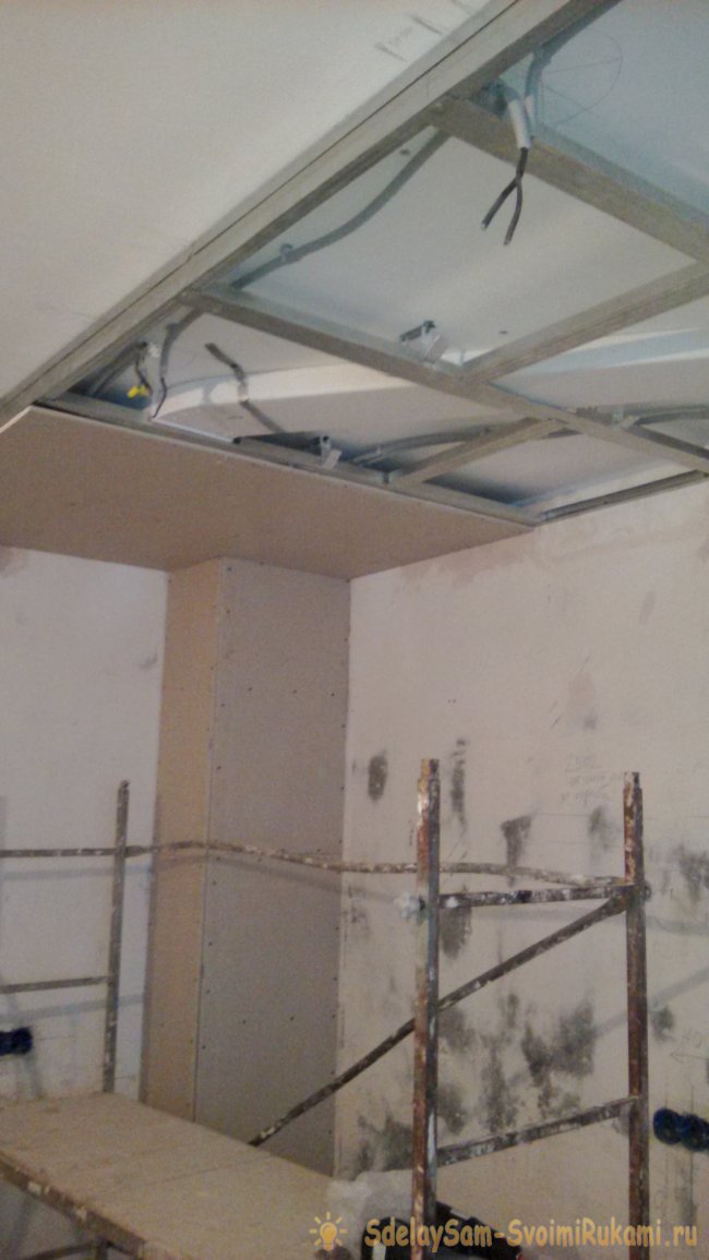 Порядок отделочных работ в кухне студии