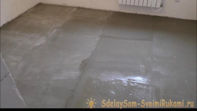 Стяжка пола