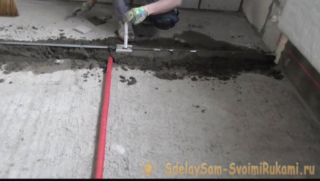 Стяжка пола