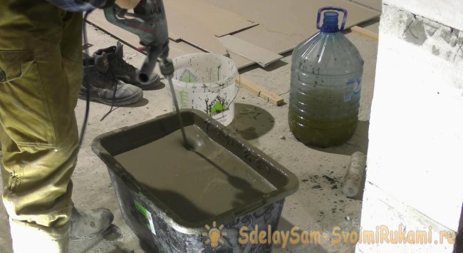 Стяжка пола