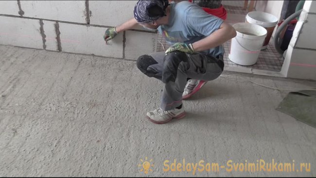 Стяжка пола