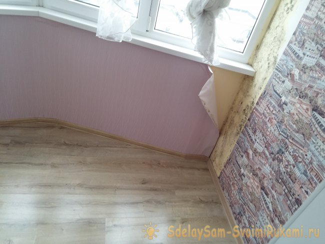 Монтаж инфракрасного пленочного пола