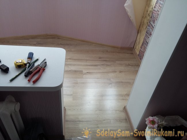 Монтаж инфракрасного пленочного пола