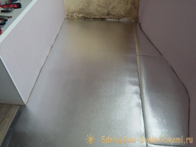 Монтаж инфракрасного пленочного пола