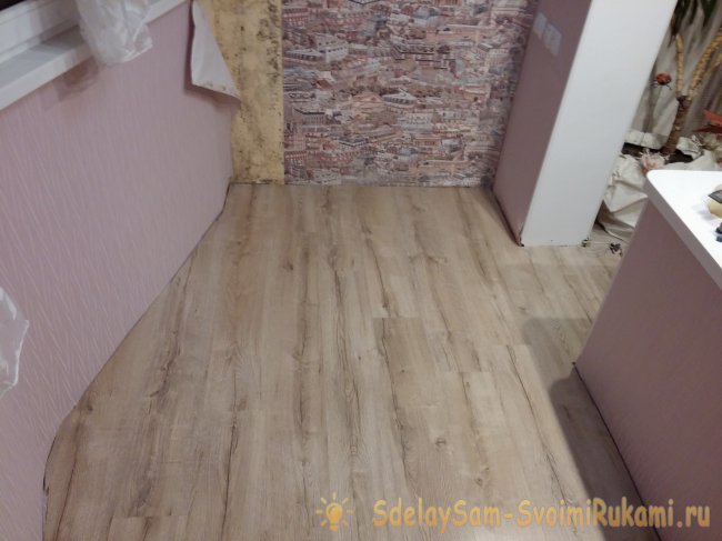 Монтаж инфракрасного пленочного пола