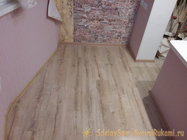 Монтаж инфракрасного пленочного пола