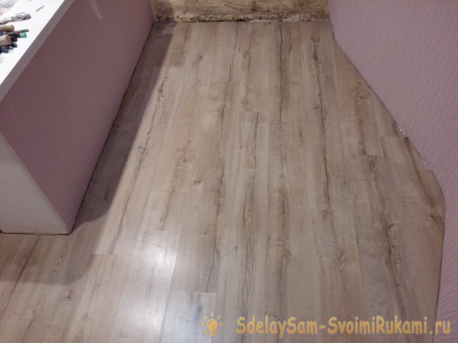 Монтаж инфракрасного пленочного пола