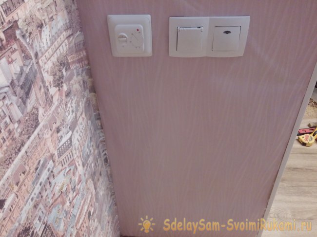 Монтаж инфракрасного пленочного пола