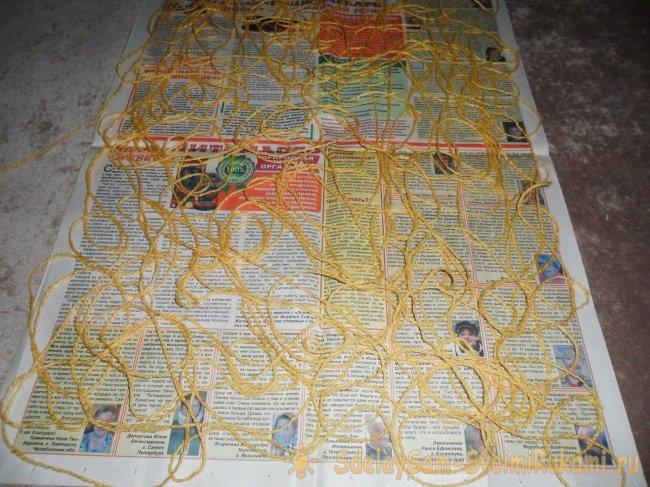 Моя первая попытка сделать шарф в технике крейзи вул