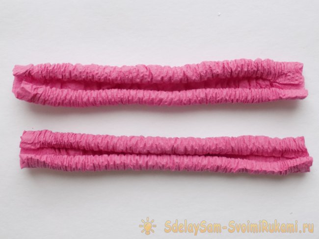 Бант из салфетки