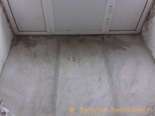 Бетонная стяжка пола