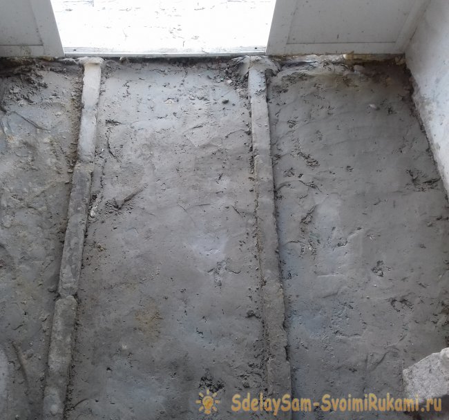 Бетонная стяжка пола